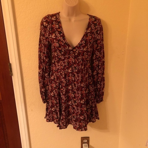 Hollister flowered print lined dress, S - Picture 2 of 10